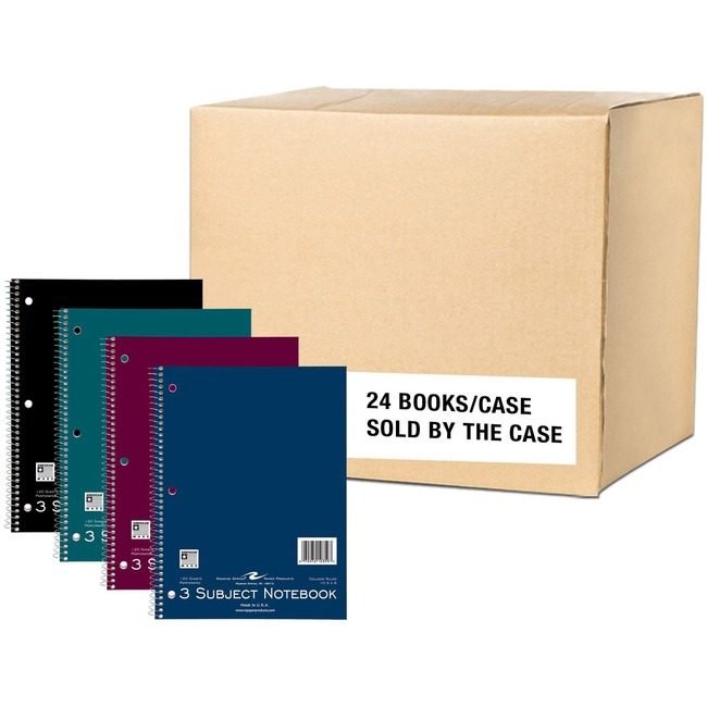 Roaring Spring Paper Products Notebook Wb 3SUB College ROA10359CS