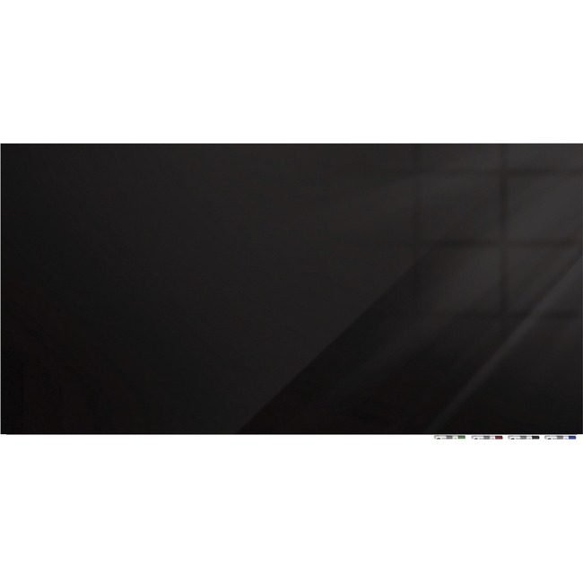 Ghent Manufacturing Board Glass Mag 4X6 Black GHEARIASM46BK