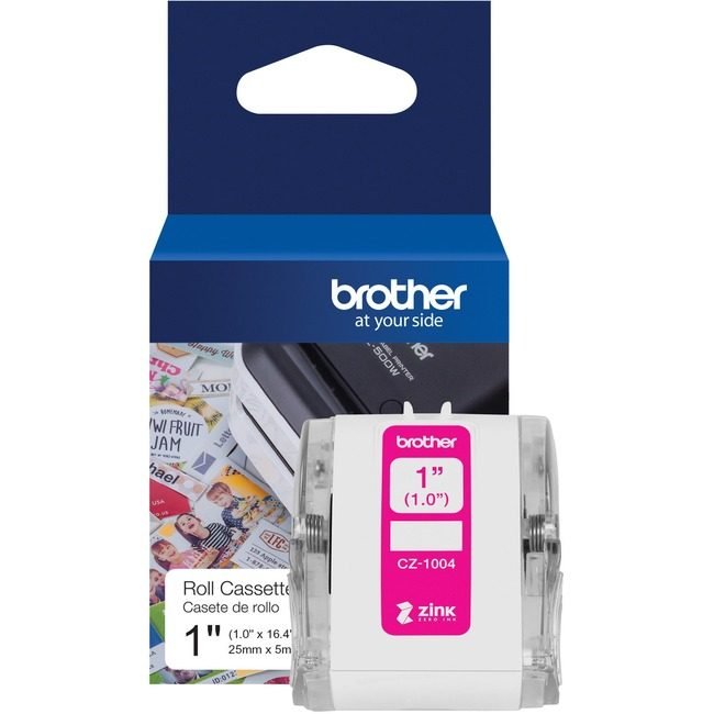Brother International Label Roll 25MMX5M Clear BRTCZ1004