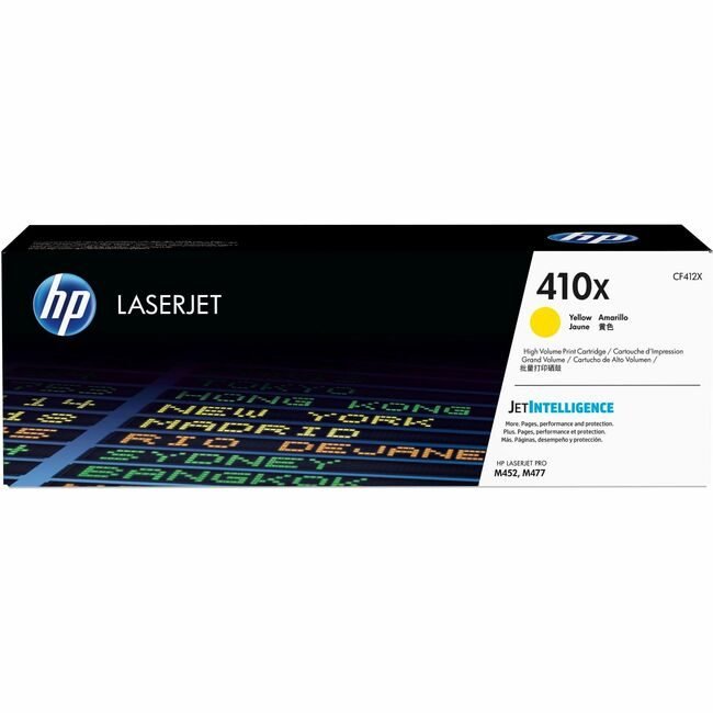 HP Inc. / Hewlett-Packard Crtdg Lsr HP410X Yw Hy HEWCF412X