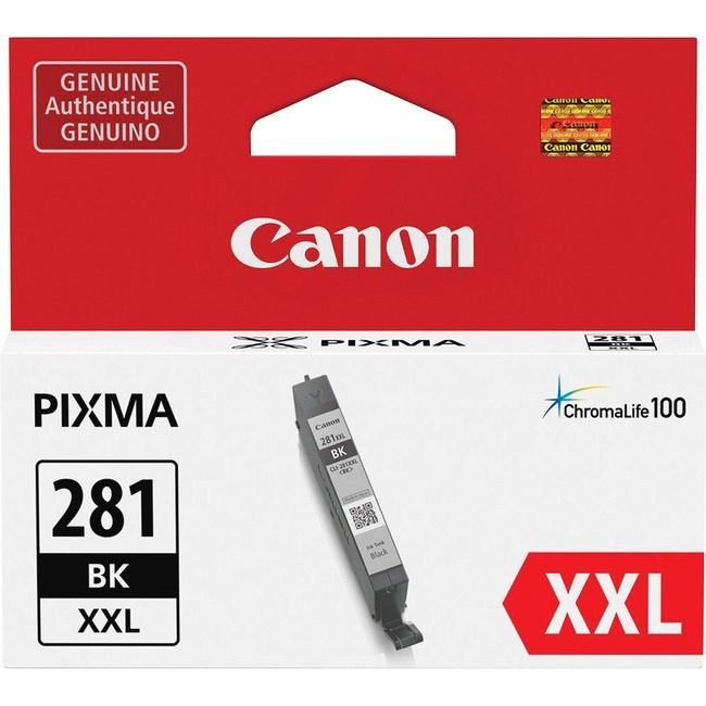 Canon U.S.A. Crtdg Ink Black XXL CNMCLI281XXLBK