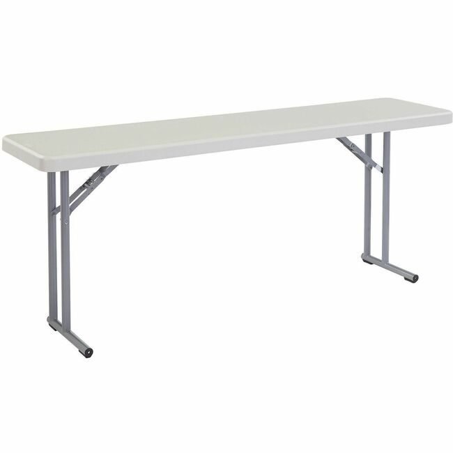 National Public Seating Table Folding 18X72 Plast NPSBT1872