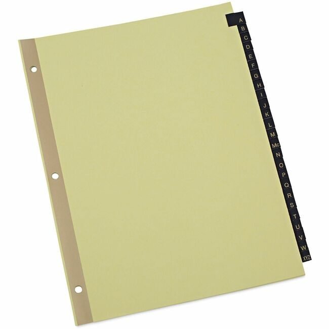 Universal Office Products Index Binder Letter A-Z UNV20821