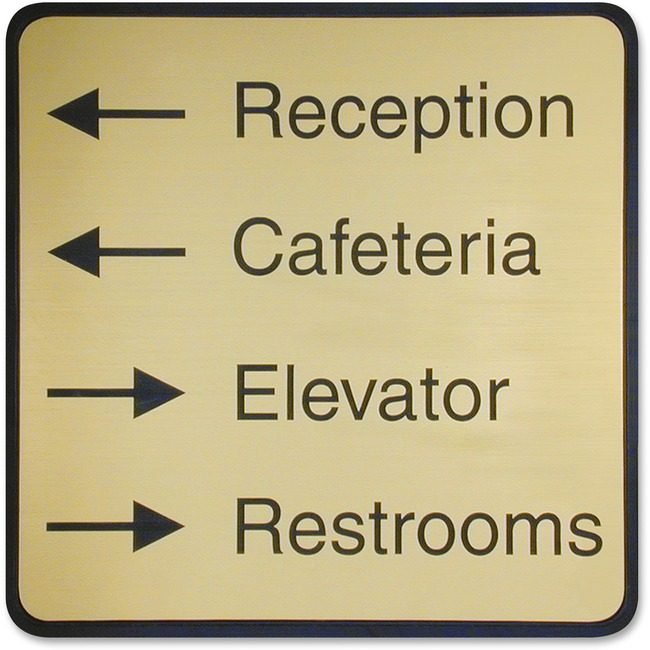 Shachihata / Xstamper Sign Wall Designer 8X8 Black XSTG70