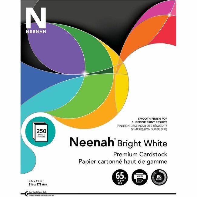 Neenah Paper, Inc. Astrobrights 65# 8.5X11 Bright We WAU91904