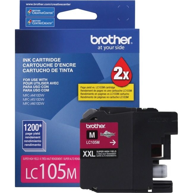 Brother International Cartridge Ink 1200 PG Ma BRTLC105M