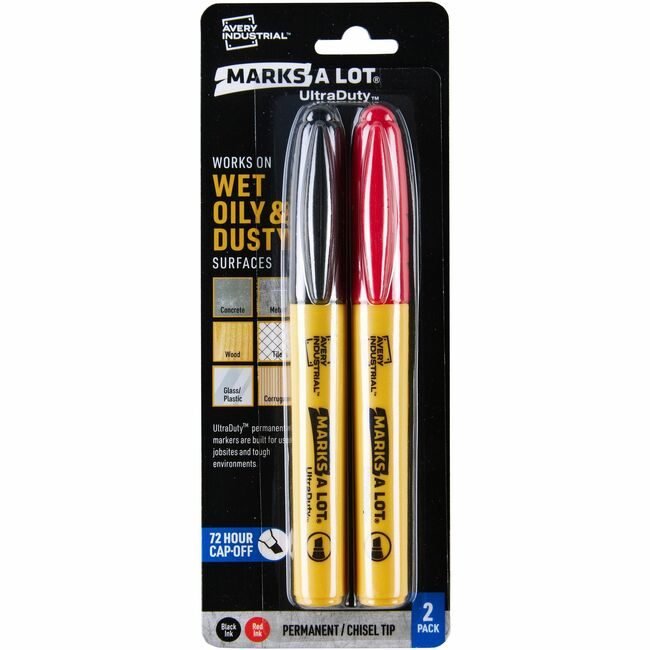 Avery Products Corporation Marker Chiseltip Assorted 2 Pack AVE29863