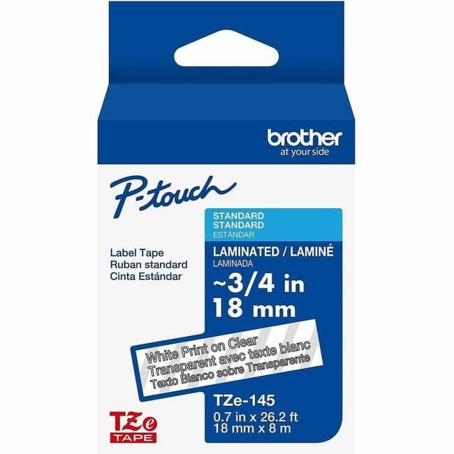 Brother International Cartridge Tape 3/4" We/Cl BRTTZE145G