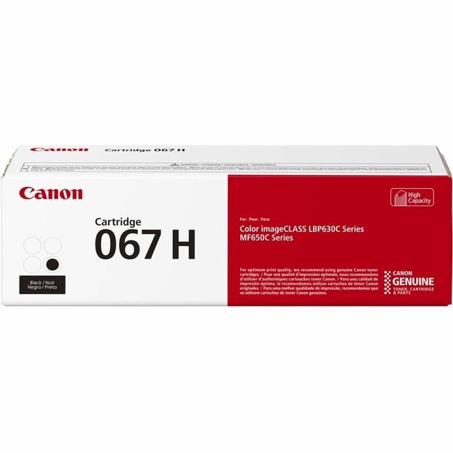 Canon U.S.A. Crtdg CARTRIDGE 067H Hc Black CNMCRTDG067HBK