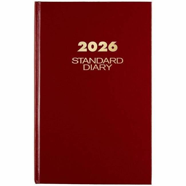 ACCO Brands AT-A-GLANCE Diary Business 7.7X12 Red AAGSD376-13