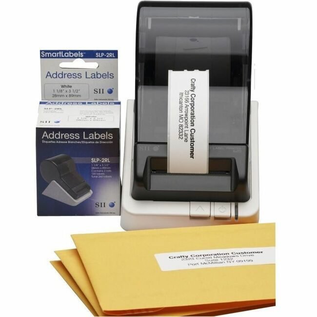 Seiko Instruments Label Addrss 260/BX White SKPSLP2RL