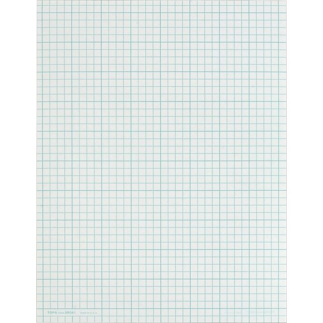 TOPS Products Pad Cross Sec 4 SQ/IN We TOP35041