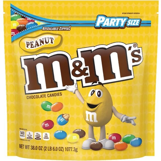 Mars Wrigley Life Savers / product-specific Candy M&Ms Peanut 38OZ MRSSN55116