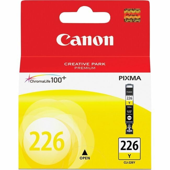 Canon U.S.A. Crtdg Ink Yellow CNMCLI-226YW