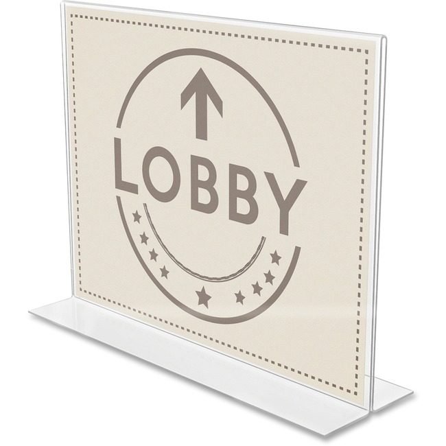 Deflecto Holder Standup Sign Antigla DEF879301