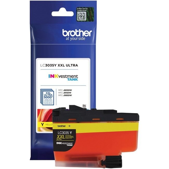 Brother International Crtdg Tank Inkvestmt Yw 5K BRTLC3035Y