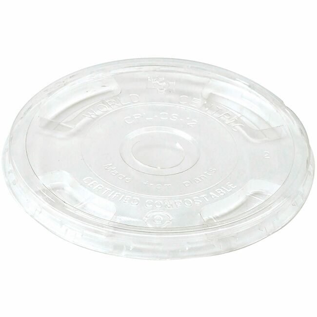 World Centric Lid Cldcp 9-24OZ 1000 WORCPLCS12