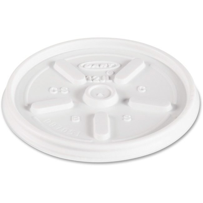 Dart Container Corporation WHITE VENT LID 12JL DCC12JL