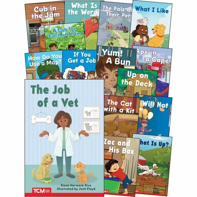 Teacher Created Materials / Shell Education Set Book Decodable G-K 15 B SHL145497