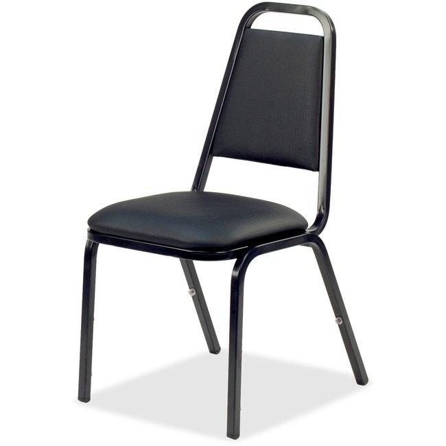 Lorell Chair Stack Vinyl Uphl 4/CT LLR62512