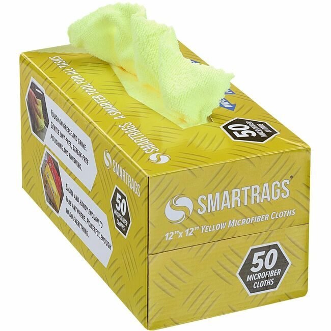 Hospeco Brands Group Monarch Cloth Microfiber 12X12 Yellow MONM950Y