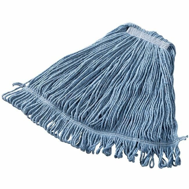 Rubbermaid Commercial Products Mop SUPER STICH BLEND LG BLU 1 RCPD21365BL06