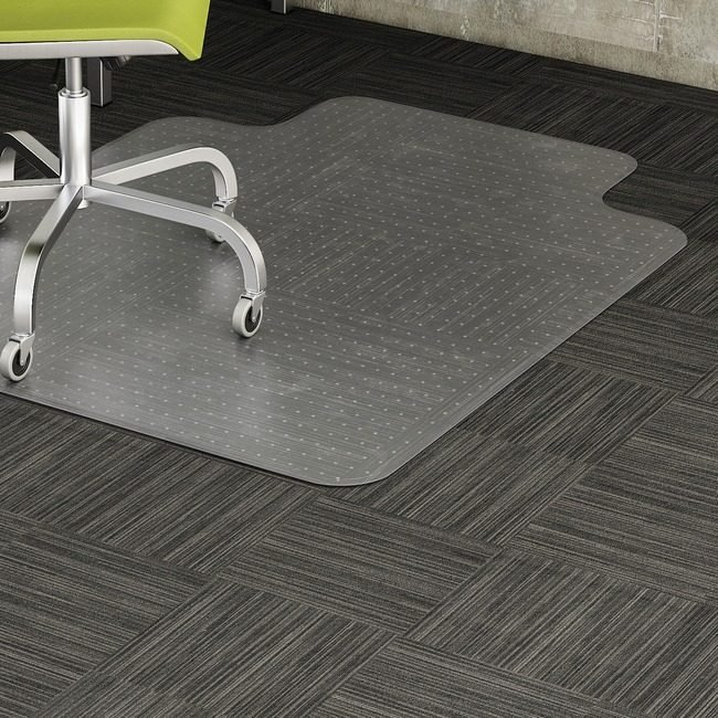 Lorell Chair Mat 45X53 ST/LIP25X12 LLR69158