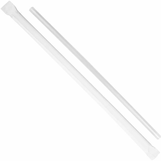 Karat by Lollicup JUMBO 7.75" STRAW Paper Wrapp KRTKS10135