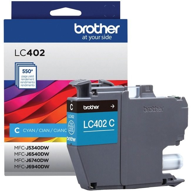 Brother International Crtdg Ink Cyn Std Yd BRTLC402CS