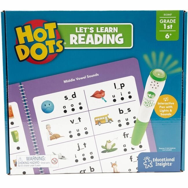 Learning Resources Set Reading Hot Dots Lets Lear LRN2447