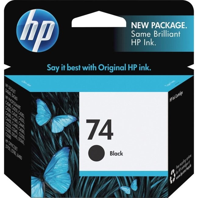 HP Inc. / Hewlett-Packard Crtdg Ink HP74 Black HEWCB335WN