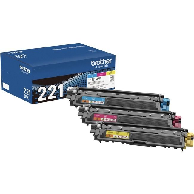 Brother International Crtdg Lsr TN221 C M&Y 3 Pack BRTTN2213PK
