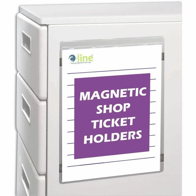 C-Line Products Holder Shoptickt Magntc Letter CLI83911