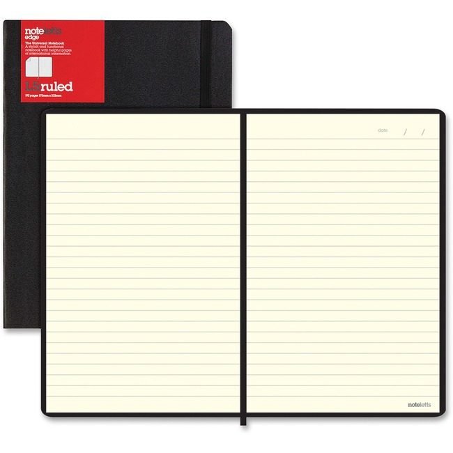 Dominion Blueline, Inc. Schneider Vizz Notebook Edge 6X9 192PG Black REDLEN5ERBK