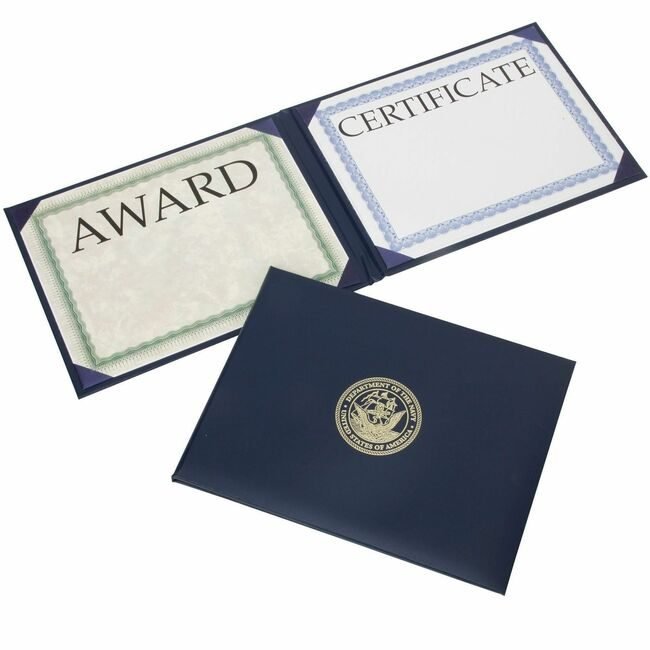 SKU-LEVEL VERIFICATION REQUIRED Binder Awrd Gdnavy Land Blu NSN7141363