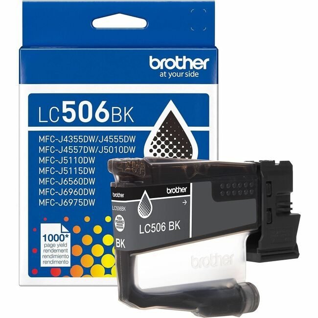 Brother International Crt Standard Black Ink BRTLC506BKS