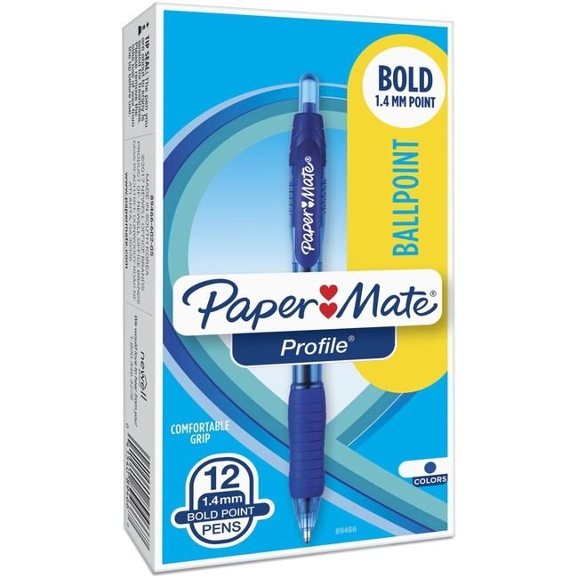 Newell Brands Paper Mate Pen Profile Retrct 1.4MM Be PAP89466A