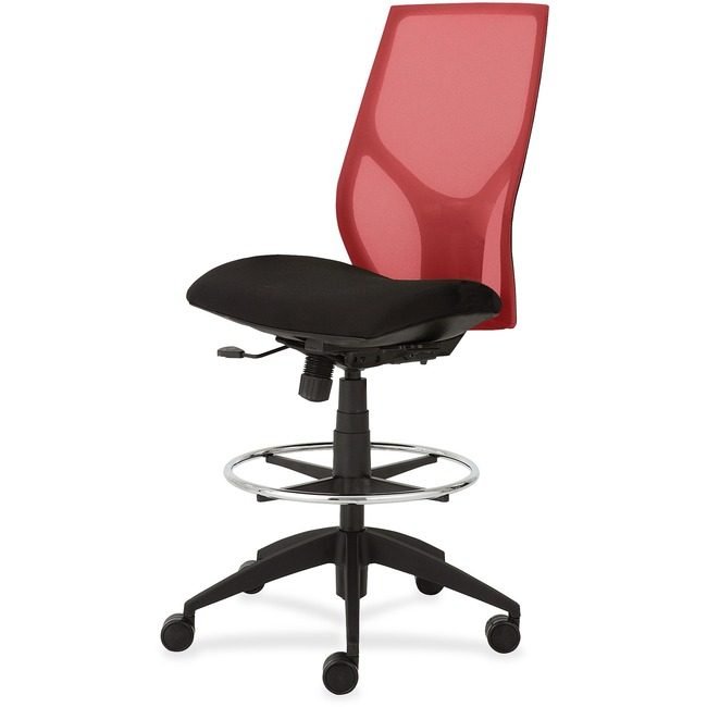 9to5 Seating Low Stool W/ Blk Seat Arml NTF1468Y100M501