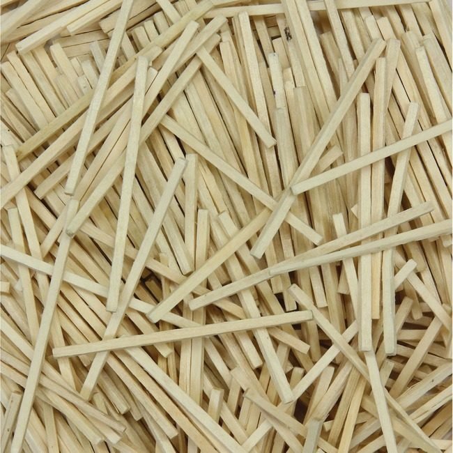Pacon Corporation Sticks Wood Craft Mini Natural PAC389401