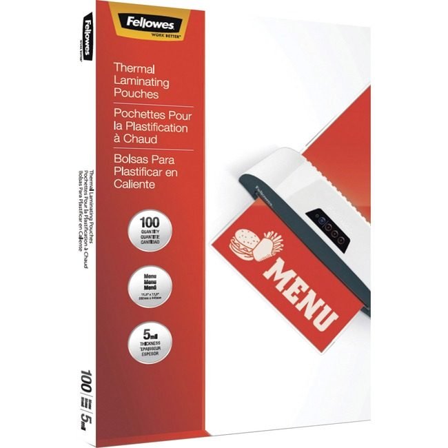 Fellowes Brands Pouch Lam Therm Menu 5 ML FEL5746001