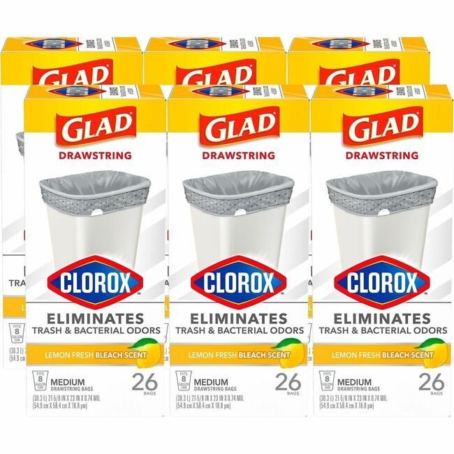 CloroxPro / Clorox The Clorox Company CloroxPro / Trashbag Drawstring Ln CLO79316CT
