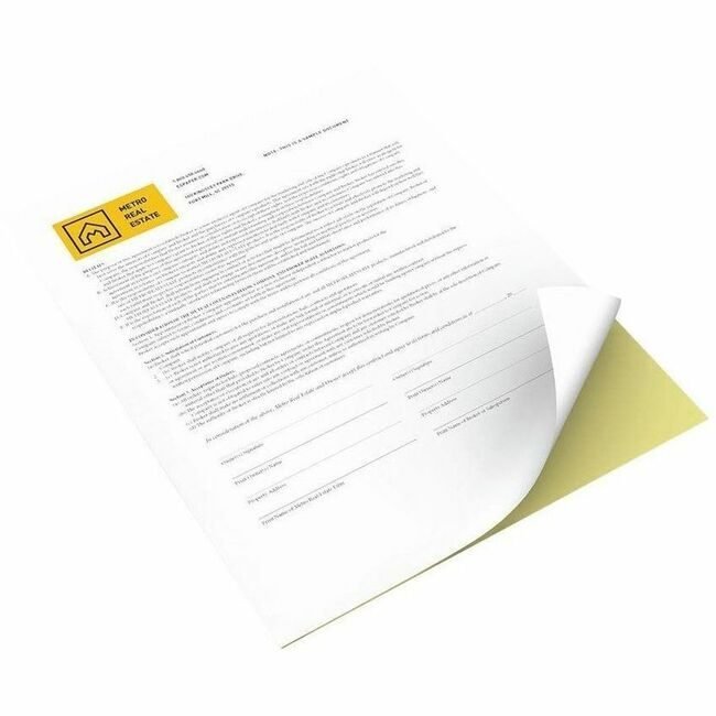 Xerox Corporation Paper Carbonless 2PTRE White XER3R12850