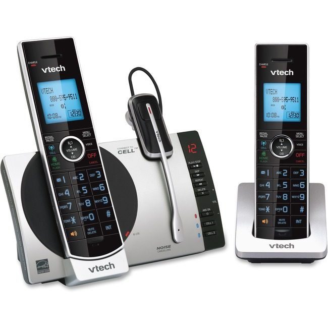 VTech Phone Crdlss HEADST+2HNDSET VTEDS6771-3