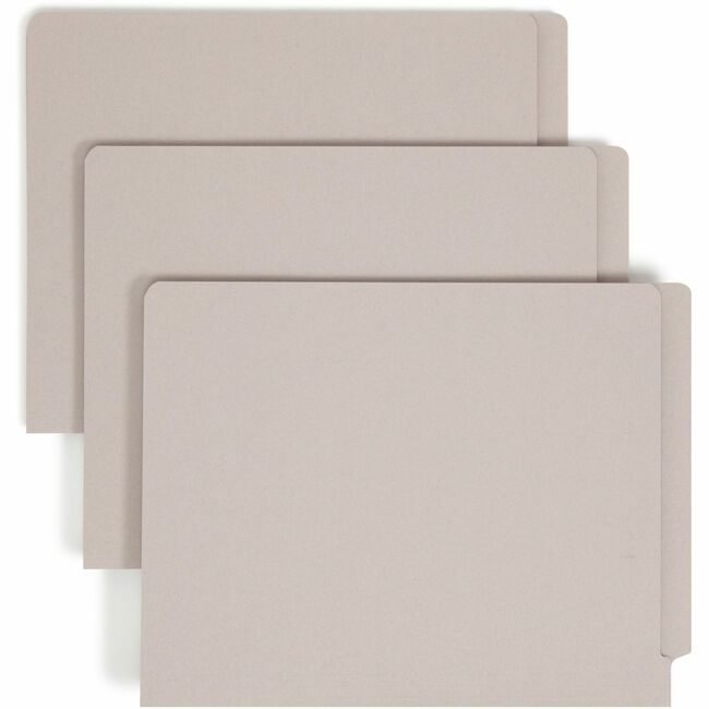 Smead Manufacturing Co. Folder File Fastner Letter Gray SMD25849
