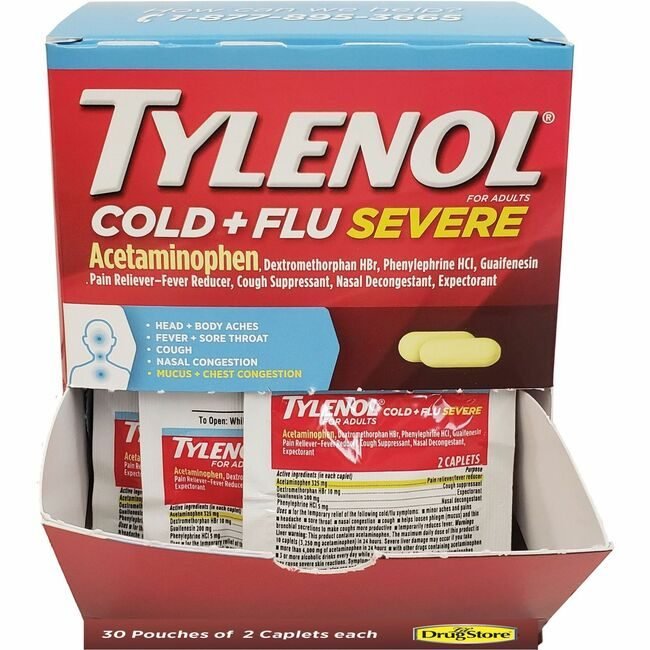 Lil' Drug Store Products Medicine Tyl Cld&Flu 2 Pack 30 LIL64568