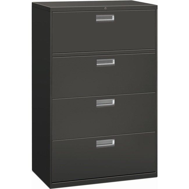 The HON Company File Lat 4DRW 36"-W/LOCK Clear HON684L-S
