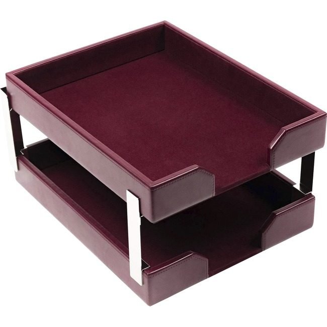 Dacasso Trays Letter Bnd Lthr By Double DACA5222