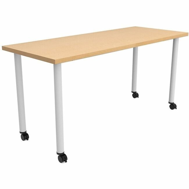 Safco Products Table Post Casters 60X24 SAFJN6024FTCFMP