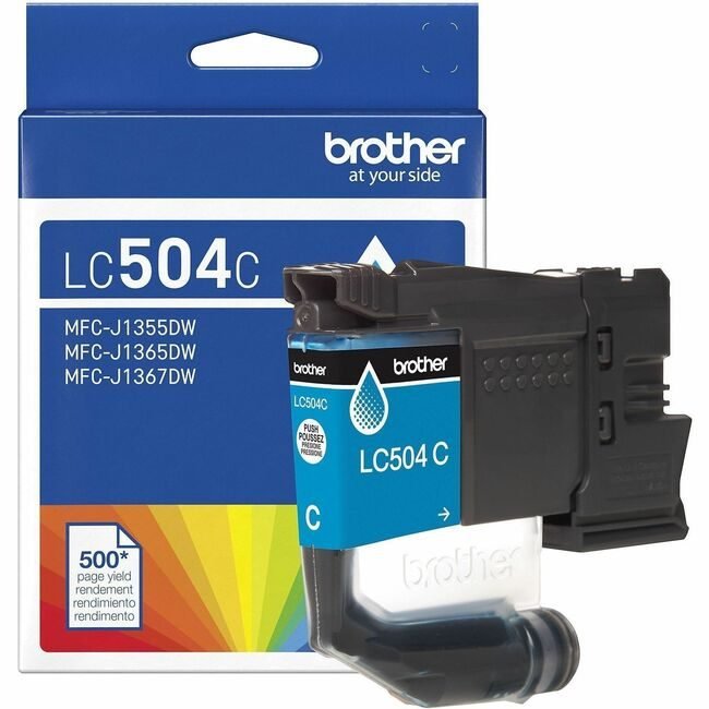 Brother International Crt Standard Cy Ink BRTLC504CS