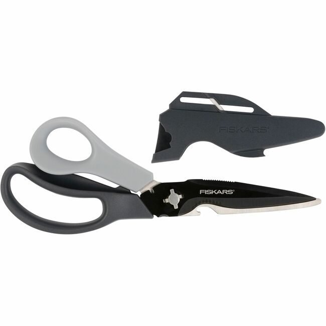 Fiskars Scissors Cuts+More 9" Bk/Oe FSK1067272